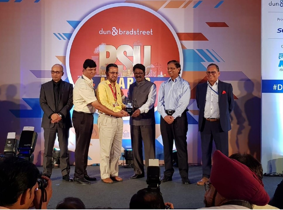 RailTel Bagged Dun & Bradstreet PSU Award 2019